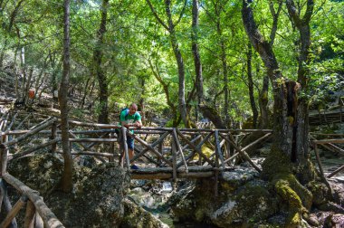 Yunanistan 'daki Rodos adası güzel bir yaz mevsimi - Rodos adası, Yunanistan, 07-28-2018