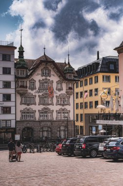 Einsiedeln, İsviçre manzarası