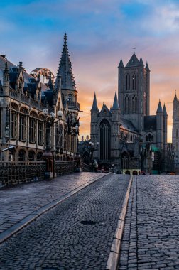 Şehrin katedrali Gent.