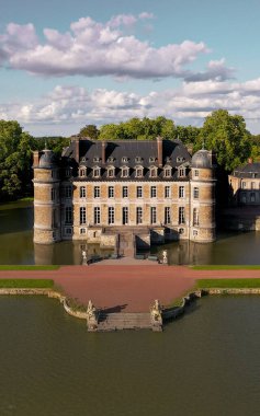 Belçika kalesi ve kalesi.