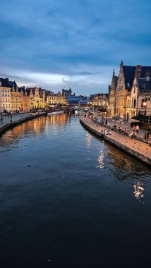 Gent 'in güzel şehri Belçika' da