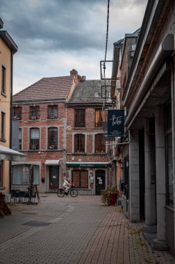 Eski Nivelles kasabası, Wallonia, Belçika