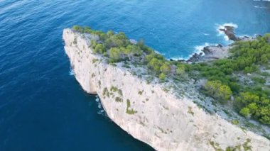 Güzel deniz kıyısı. doğa arkaplanı