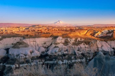 Kapadokya 'nın güzel manzarası