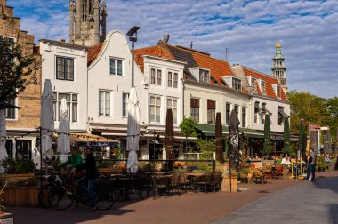 Hollanda 'nın tarihi Middelburg kenti