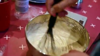 Pasta yapma süreci.