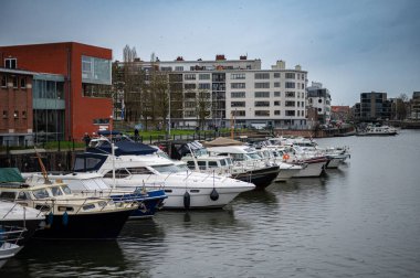 Portus Ganda 'daki tarihi mimariye genel bakış - Ghent, Belçika' daki bölge