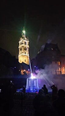 Wallonia, Belçika 'daki en büyük ışık festivali (Mons en Lumires)