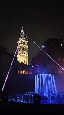 Wallonia, Belçika 'daki en büyük ışık festivali (Mons en Lumires)