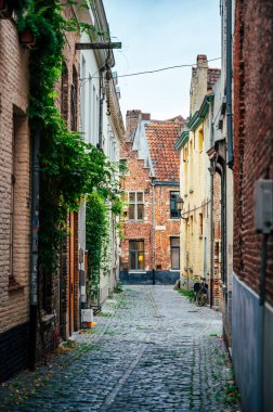 Gent, Belçika - 3 Ekim 2025 Gent 'in Tarihi Merkezi' nde Sonbahar Günü