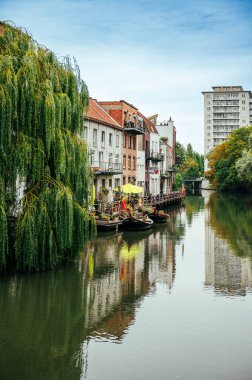 Gent, Belçika - 3 Ekim 2025 Gent 'in Tarihi Merkezi' nde Sonbahar Günü