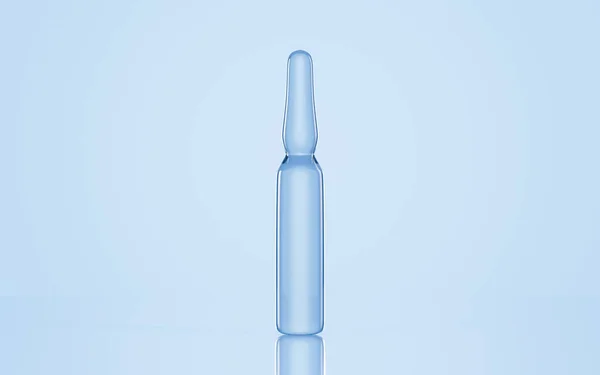 Ampollas Laboratorio Concepto Medicina Rendering Digital Dibujo — Foto de Stock