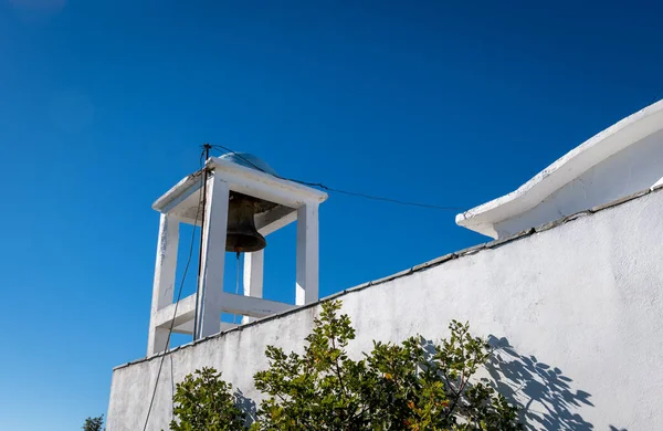 Iglesia Del Profeta Elías Situada Punto Más Alto Isla Lefkada — Foto de Stock