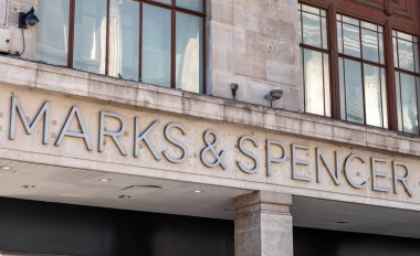 Londra mı? UK- 04.09.2023. Oxford Caddesi 'ndeki Marks ve Spencer' ın amiral gemisi..