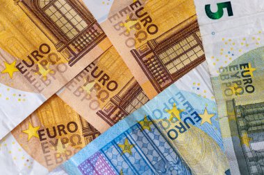 Avrupa Birliği 'nin Euro banknotlarında Avrupa' nın farklı dillerinde Euro kelimesi basılmıştır..