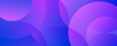 Vektör soyut grafik tasarımı Banner mavi teknoloji arkaplanı. 