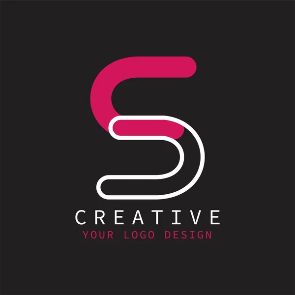Creative Modern Stylish Calligraphy Letter Logo Vector Illustration Eps Editable — Stock Vector