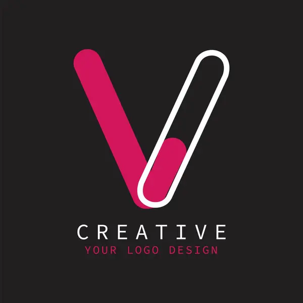 Creative Modern Stylish Calligraphy Letter Logo Vector Illustration Eps Editable — Stockvektor