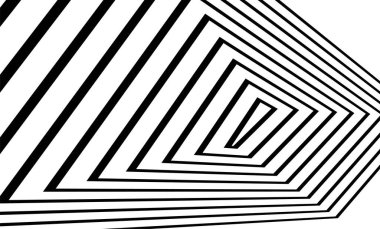 Siyah beyaz çizgileri ve geometrik şekilleri olan kusursuz desenler. vektör illüstrasyonu