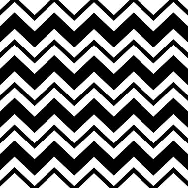 siyah ve beyaz geometrik zigzag ağ için dikişsiz desen.