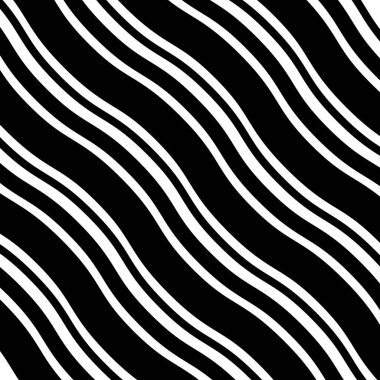 Kusursuz siyah beyaz desenli optik illüzyonlu