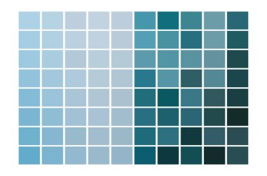 Mavi karelerin vektör çizimi