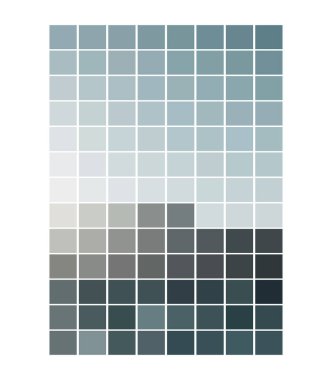 gri piksel palet vektörü