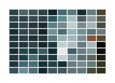 piksel renk seti farklı renkler