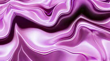 Pembe ipek arka plan animasyonu ve kusursuz döngüsü var. Soyut arkaplan