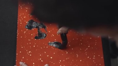 Geleneksel Çin Yeni Yılı için Çince yazı yazmak 