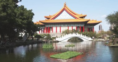 Ulusal Tiyatro ve Guanghua Ponds Chiang Kai Shek (Cks) anıt parkı, Taipei, Tayvan