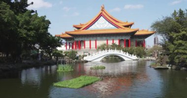 Ulusal Tiyatro ve Guanghua Ponds Chiang Kai Shek (Cks) anıt parkı, Taipei, Tayvan