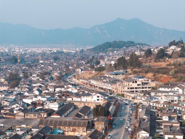Geleneksel binalarla dolu tarihi Dali Eski Kasabası  