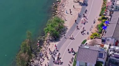 Dali 'nin manzaralı güzelliğini ve eşsiz mimarisini gösteren hava videosu..