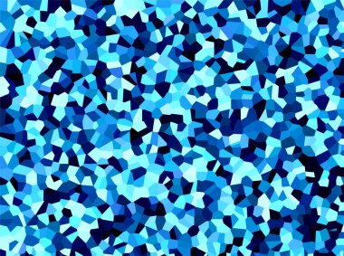 Colorful blue polygonal background design. Abstract broken shape design template vector.