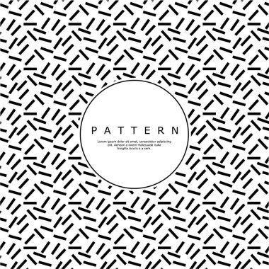 Modern random line abstract seamless pattern design. Lines repeat pattern vector.
