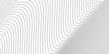 Minimalist beyaz dinamik eğri çizgi soyut arkaplan