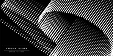 Dinamik eğri, keskin çizgi, soyut arkaplan