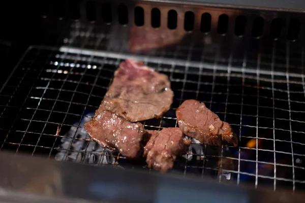 Мясо Барбекю Гриле Корейский Стиль — стоковое фото