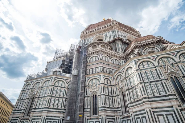 Detalj Florens Duomo Katedralen Basilica Santa Maria Del Fiore Eller — Stockfoto