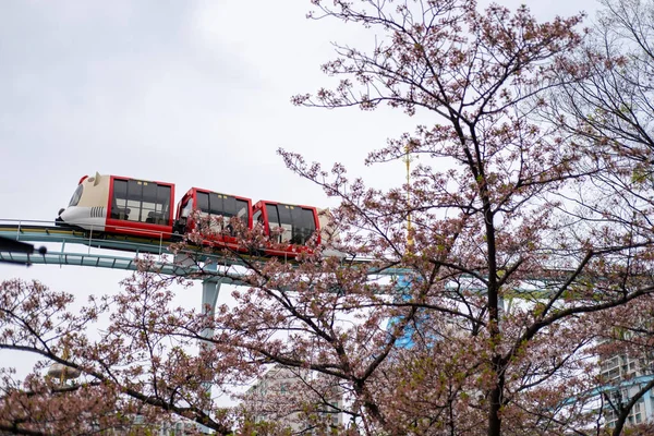 Сеул Південна Корея Квітня 2023 Monorail Castle Magic Land Відкритий — стокове фото