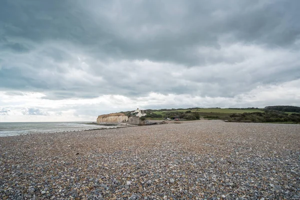 Beautiful Landscape Scenic View East Sussex Towns Seaford Eastbourne Southern — Stock Photo, Image