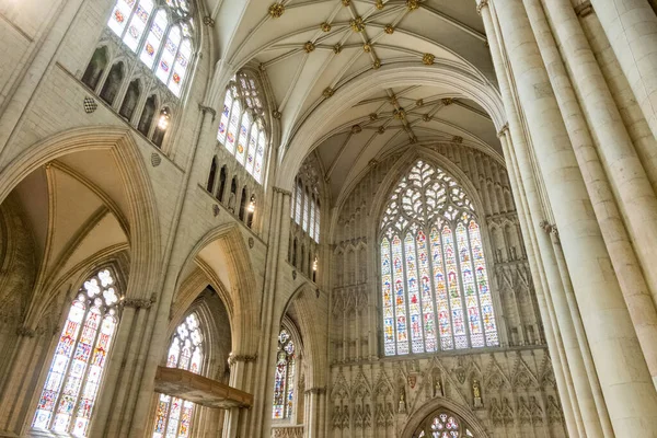 Vista Interior York Minster — Fotografia de Stock