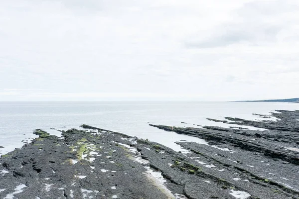 Море Пляж Скайлайн Сент Ендрюс Шотландія — стокове фото