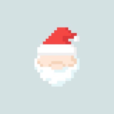 Noel Baba, 8 bit stilinde minimal simge