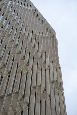 Moda mağazasının soyut cephesi