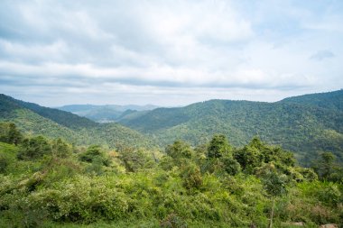 Manzara, Tayland 'daki Khao Yai Ulusal Parkı manzarası
