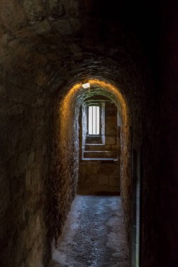 Linlithgow 'daki Linlithgow Sarayı, Batı Lothian, İskoçya. Birleşik Krallık