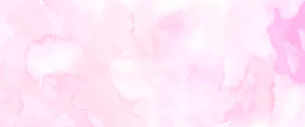 Acuarela Color Rosa Claro Abstracto Para Fondo Vector Artístico Mancha — Vector de stock