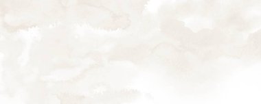 Toprak rengi suluboya lekeleriyle tasarlanmış soyut yatay arkaplan. Başlık, kart, kapak veya pankartın dekoratif tasarımında bir element olarak kullanılan sanatsal vektör.